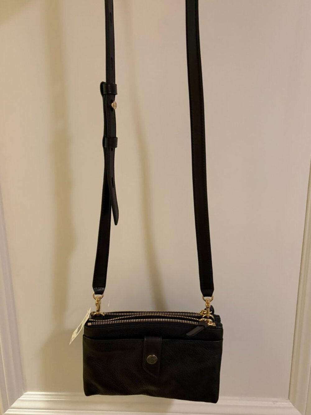 Brand New Michael Kors Black Leather Handbag